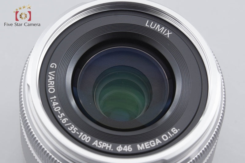 Panasonic LUMIX G VARIO 35-100mm f/4-5.6 ASPH. MEGA O.I.S. H-FS35100 Silver