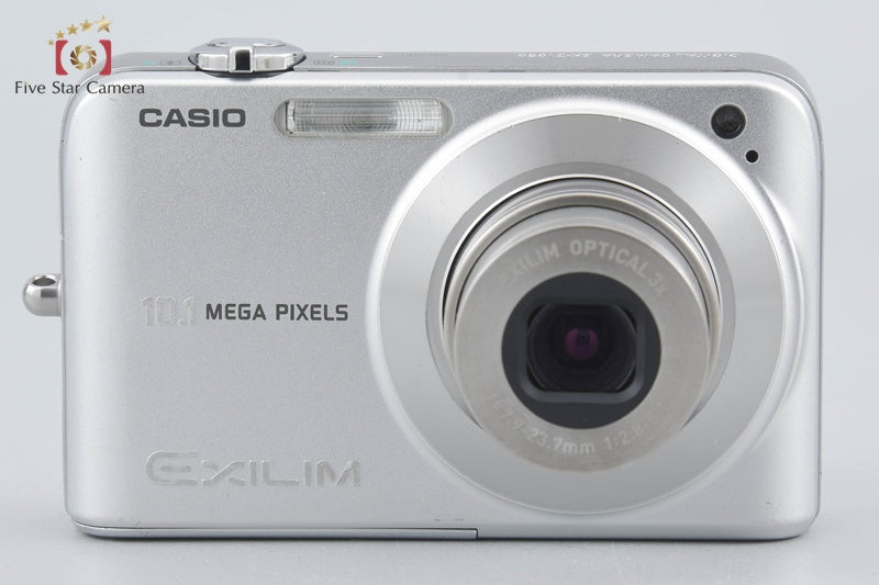 Casio EXILIM ZOOM EX-Z1050 Silver 10.1 MP Digital Camera w/ Box