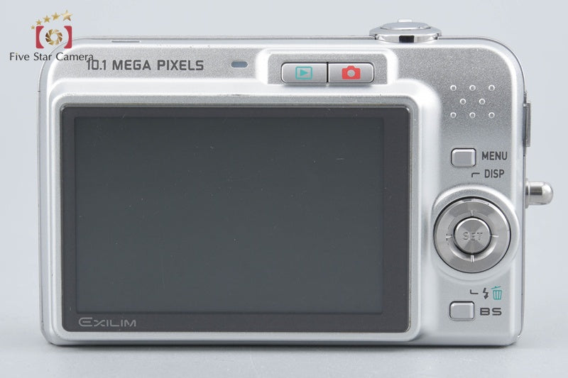 Casio EXILIM ZOOM EX-Z1050 Silver 10.1 MP Digital Camera w/ Box