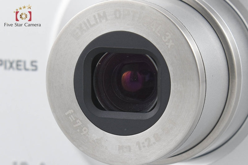 Casio EXILIM ZOOM EX-Z1050 Silver 10.1 MP Digital Camera w/ Box