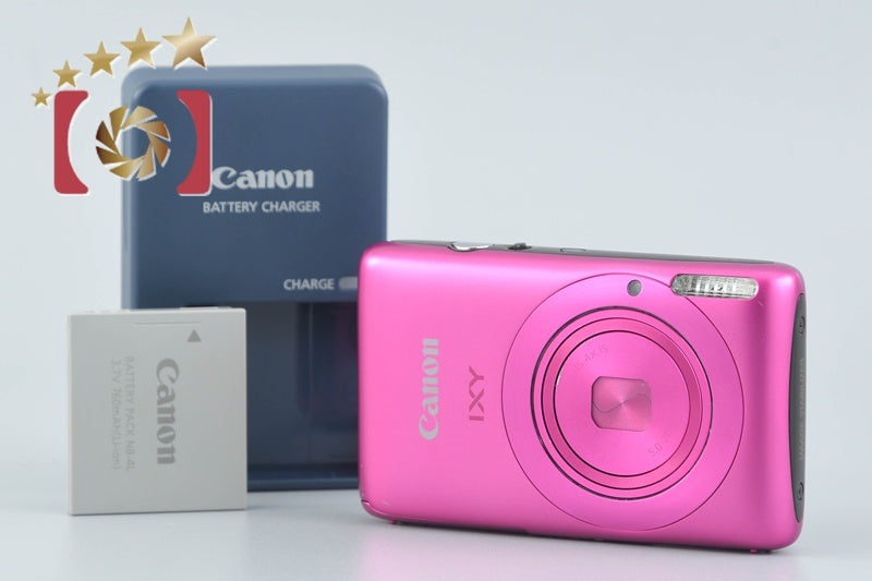Canon IXY 400F Pink 14.1 MP Digital Camera