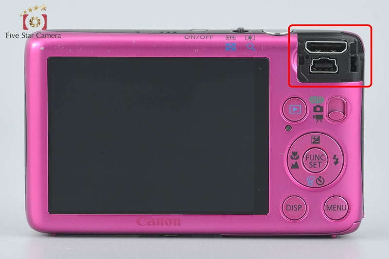Canon IXY 400F Pink 14.1 MP Digital Camera