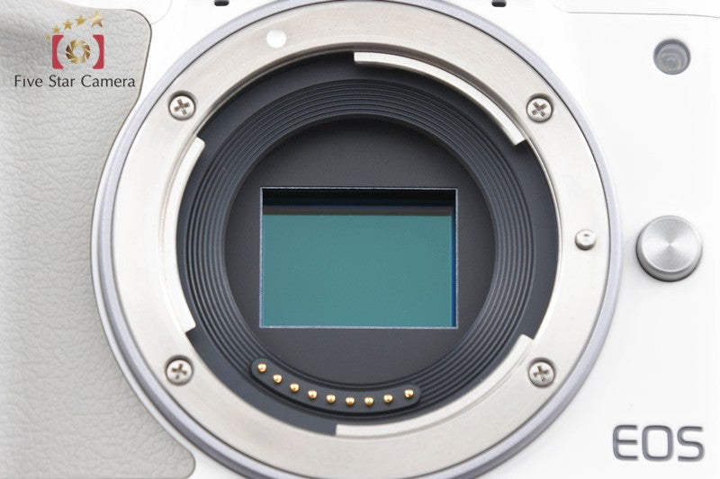 "Count 2,000" Canon EOS Kiss M / M50 White 24.0 MP 15-45 55-200 IS STM Lenses