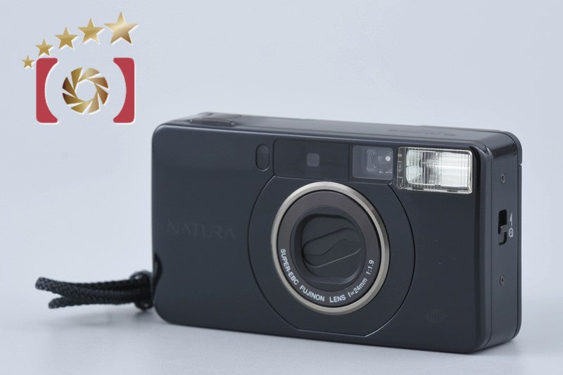 FUJIFILM NATURA S Piano Black 35mm Point & Shoot Film Camera