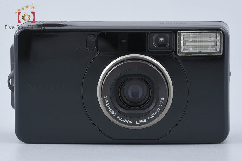 FUJIFILM NATURA S Piano Black 35mm Point & Shoot Film Camera