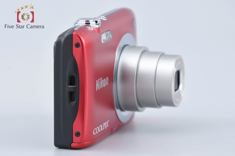 Nikon COOLPIX A100 Red 20.1 MP Digital Camera