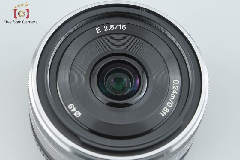 SONY E 16mm f/2.8 SEL16F28