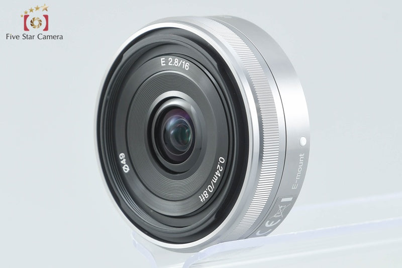 SONY E 16mm f/2.8 SEL16F28