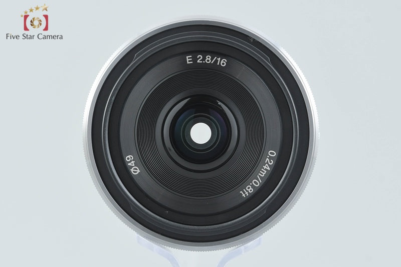 SONY E 16mm f/2.8 SEL16F28