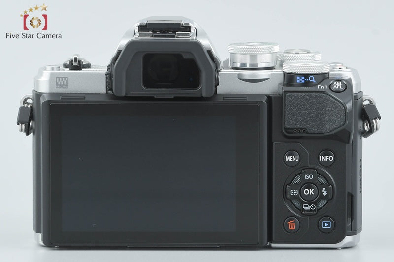 "Count 1,333" Olympus OM-D E-M10 Mark III Silver 16.0 MP Digital Camera 14-42 Lens