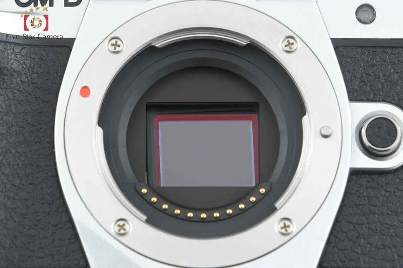 "Count 1,333" Olympus OM-D E-M10 Mark III Silver 16.0 MP Digital Camera 14-42 Lens