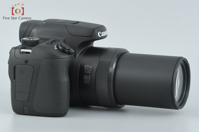 Canon PowerShot SX70 HS Black 20.3 MP Digital Camera w/ Box