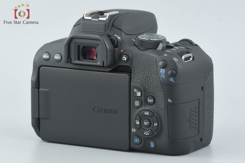 "Count 1,602" Canon EOS Kiss X9i / Rebel T7i / 800D 24.2 MP 18-55 55-250 Lenses