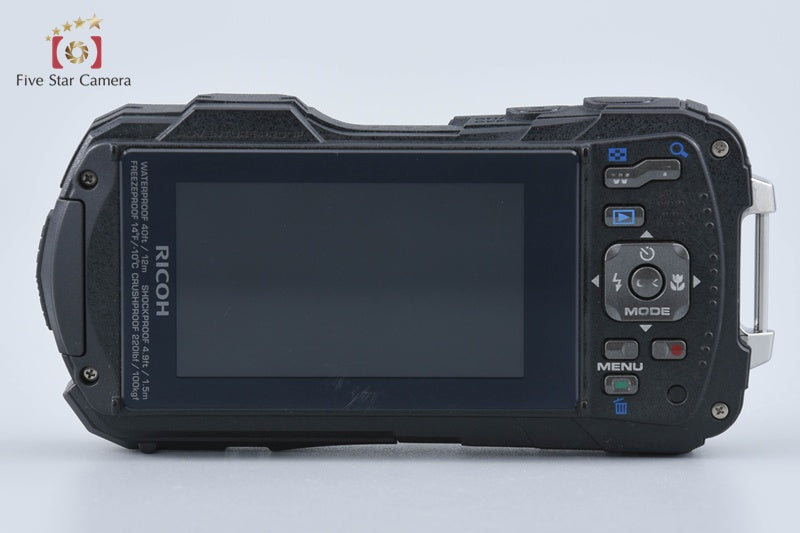 "Count 90" Ricoh PENTAX WG-30 Black 16.0 MP Waterproof Action Camera