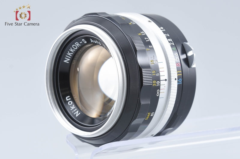 Nikon NIKKOR-S Auto 50mm f/1.4 Non Ai Lens