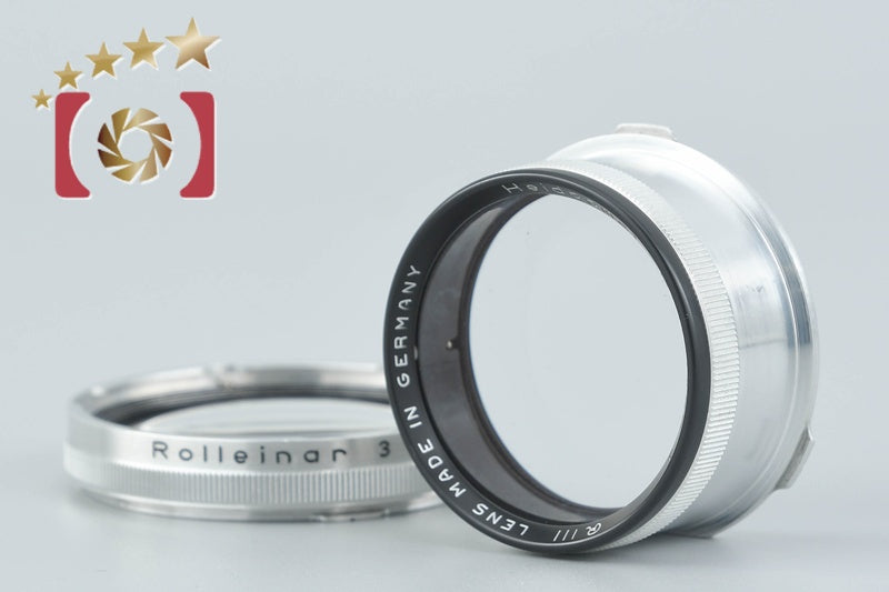 Rollei Heidosmat-Rolleinar 3 BAY III Close-Up Lens for Rolleiflex TLR