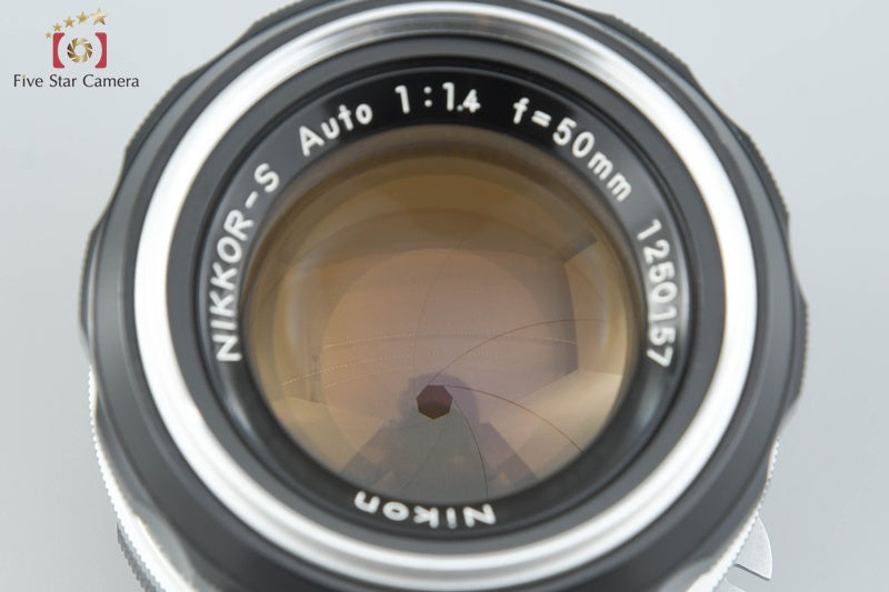Nikon NIKKOR-S Auto 50mm f/1.4 Non Ai Lens
