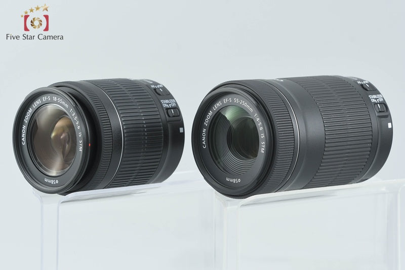 Canon EOS Kiss X10 / Rebel SL3 / 250D / 200DII 24.1 MP 18-55 55-250 Lenses