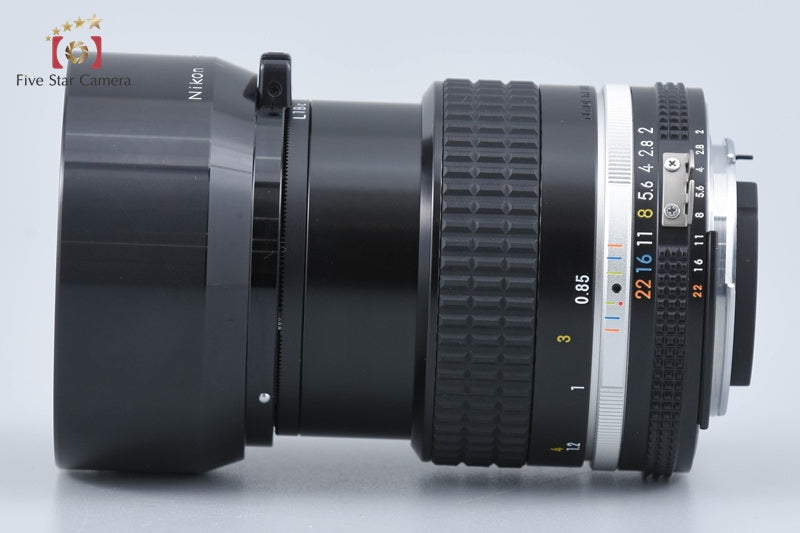 Nikon Ai-S NIKKOR 85mm f/2
