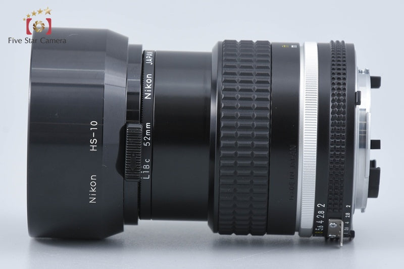 Nikon Ai-S NIKKOR 85mm f/2