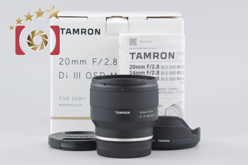 Tamron F050 20mm f/2.8 Di III OSD M1:2 for Sony E mount w/ Box