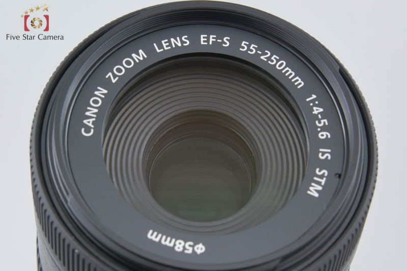 Canon EF-S 55-250mm f/4-5.6 IS STM