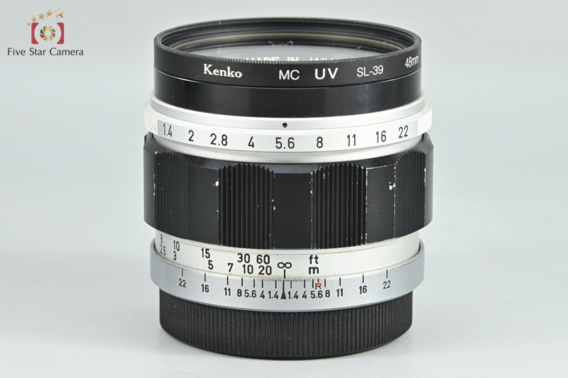 Canon 50mm f/1.4 L39 Leica Thread Mount Lens