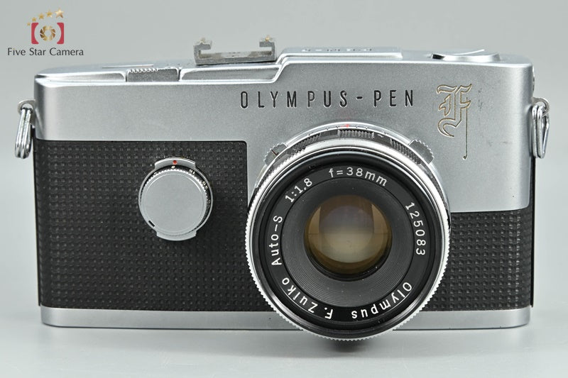Olympus PEN F 35mm Half Frame Film Camera + F.ZUIKO AUTO-S 38mm f/1.8