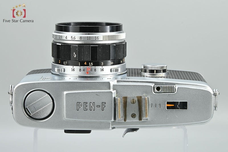 Olympus PEN F 35mm Half Frame Film Camera + F.ZUIKO AUTO-S 38mm f/1.8