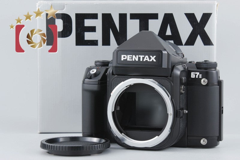 PENTAX 67 II AE Finder Medium Format Film Camera Body w/ Box