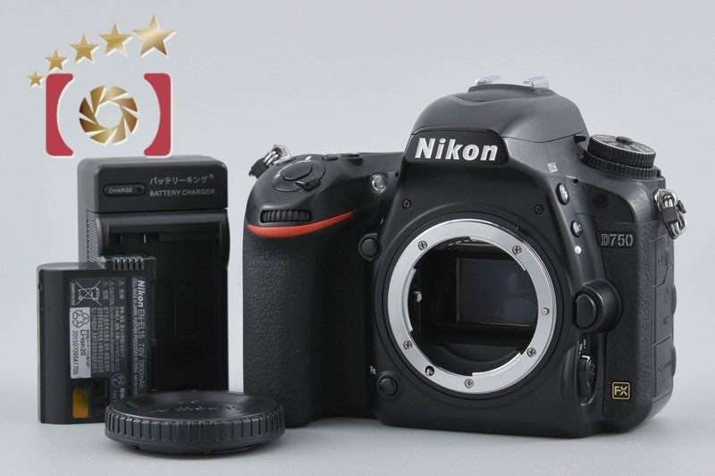 Nikon D750 24.3 MP Full Frame Digital SLR Camera Body