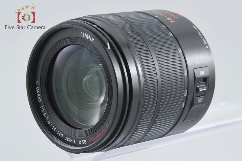 Panasonic LUMIX G VARIO 14-140mm f/3.5-5.6 ASPH. POWER O.I.S. Black H-FS14140