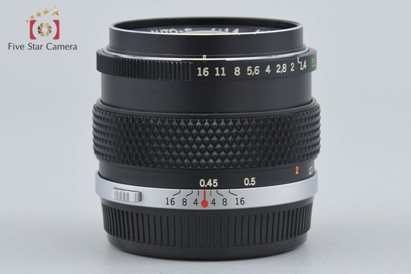 Olympus G.ZUIKO AUTO-S 50mm f/1.4