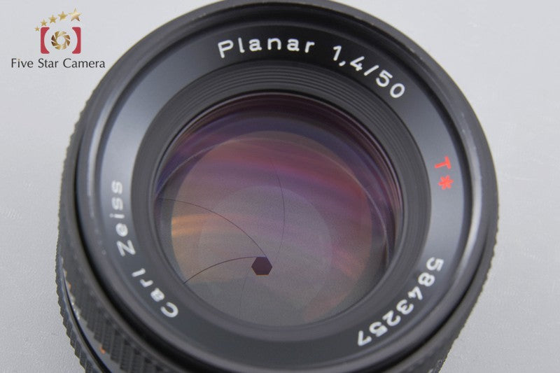 CONTAX Carl Zeiss Planar 50mm f/1.4 T* AEJ
