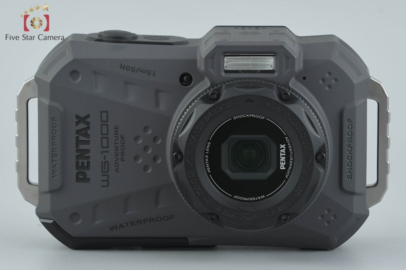 Ricoh PENTAX WG-1000 Glay 16.3 MP Waterproof Action Camera w/ Box