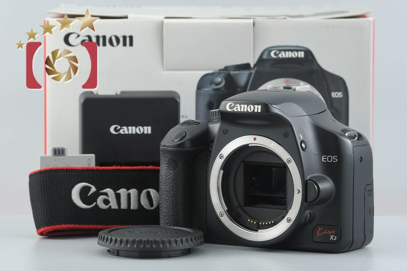 Canon EOS Kiss X2 / Rebel XSi / 450D 12.2 MP DSLR Camera Body w/ Box from Japan