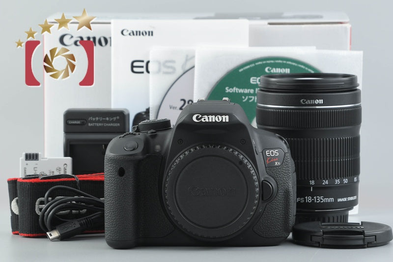 Canon EOS Kiss X7i / Rebel T5i / 700D 18.0 MP 18-135 Lens w/ Box