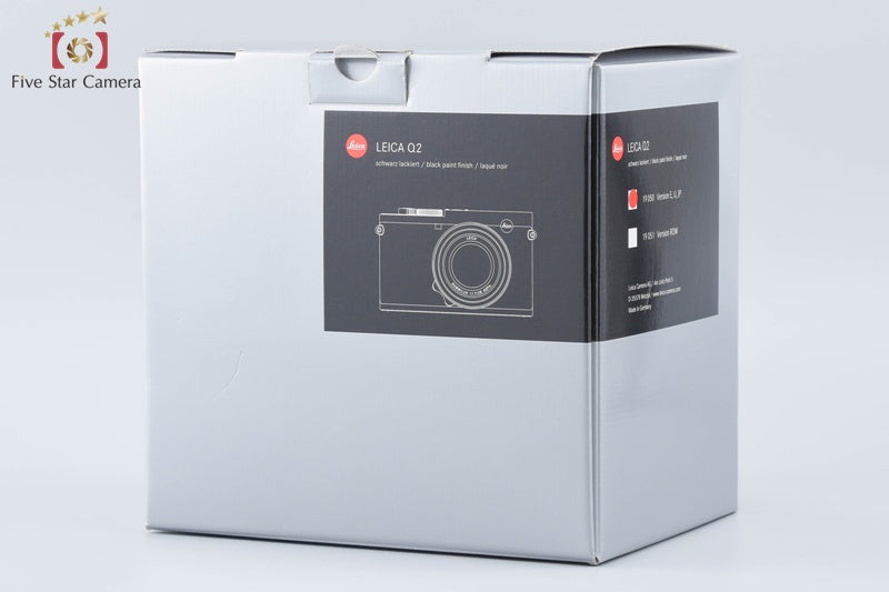 Leica Q2 Black 47.3MP Digital Camera w/ Box