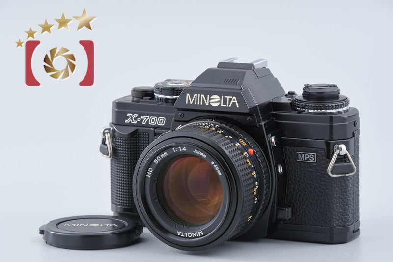 Minolta X-700 35mm SLR Film Camera + New MD 50mm f/1.4