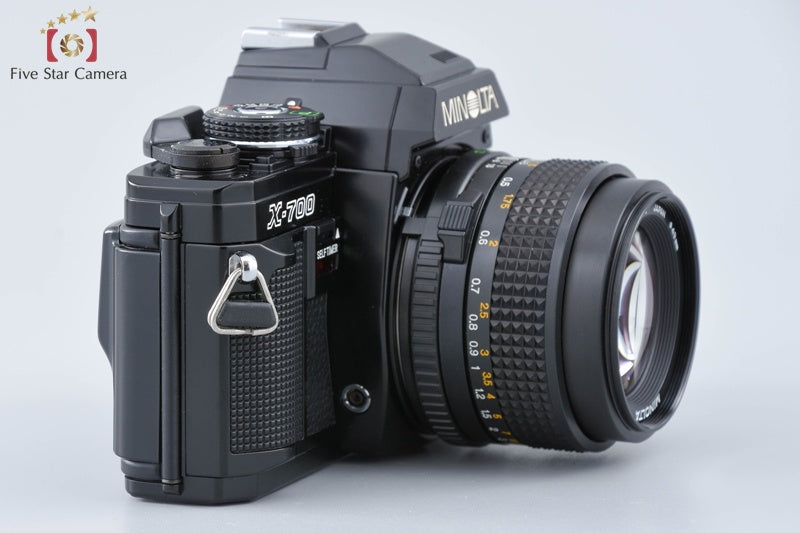 Minolta X-700 35mm SLR Film Camera + New MD 50mm f/1.4