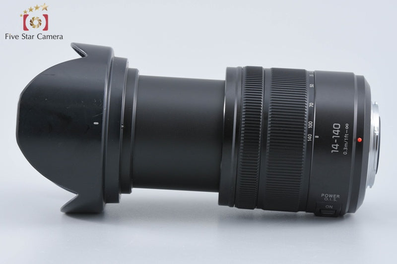 Panasonic LUMIX G VARIO 14-140mm f/3.5-5.6 ASPH. POWER O.I.S. Black H-FS14140
