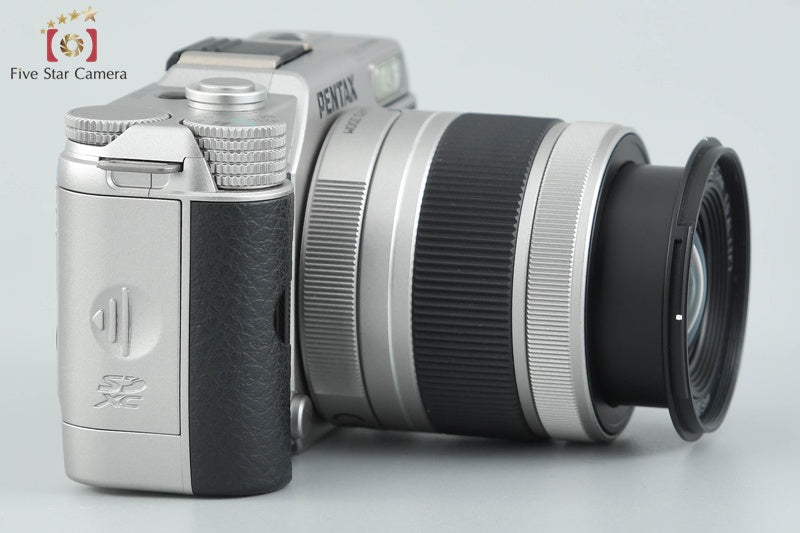 "Shutter count 5,180" PENTAX Q10 Silver 12.4 MP Digital Camera 5-15 Lens