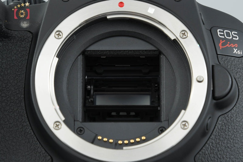 "Count 2,755" Canon EOS Kiss X6i / Rebel T4i / 650D 18.0 MP Digital SLR Camera