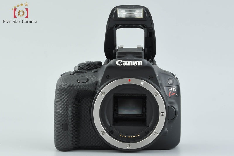 Canon EOS Kiss X7 / Rebel SL1 / 100D Black 18.0 MP EF-S 18-55 IS STM Lens