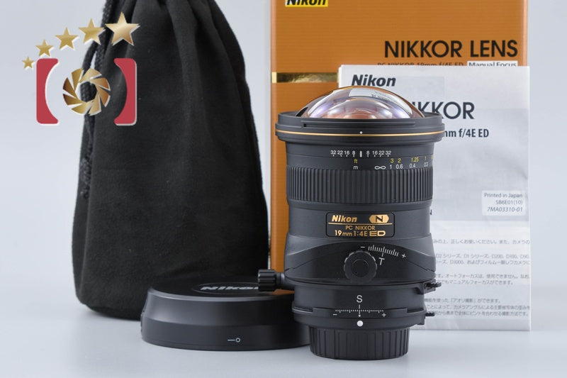 Nikon PC NIKKOR 19mm f/4E ED w/ Box