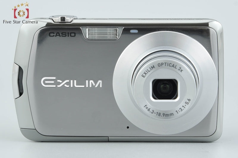 Casio EXILIM ZOOM EX-Z1 Silver 10.1 MP Digital Camera w/ Box