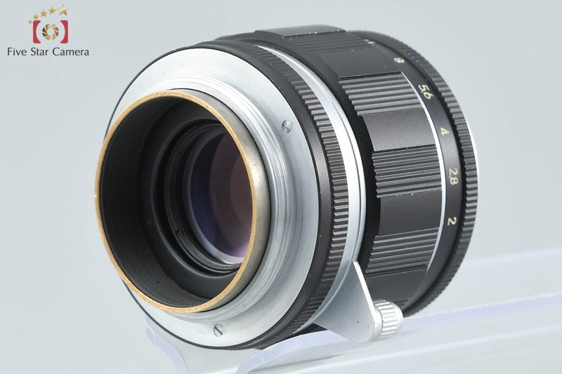 Tokyo Kogaku Topcon Topcor-S 50mm f/2 L39 LTM Leica Thread Mount