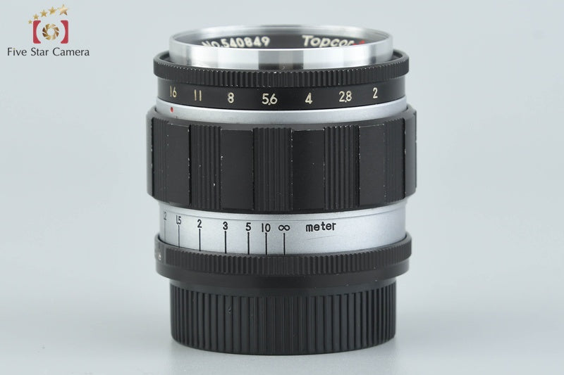 Tokyo Kogaku Topcon Topcor-S 50mm f/2 L39 LTM Leica Thread Mount
