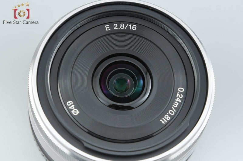 SONY E 16mm f/2.8 SEL16F28