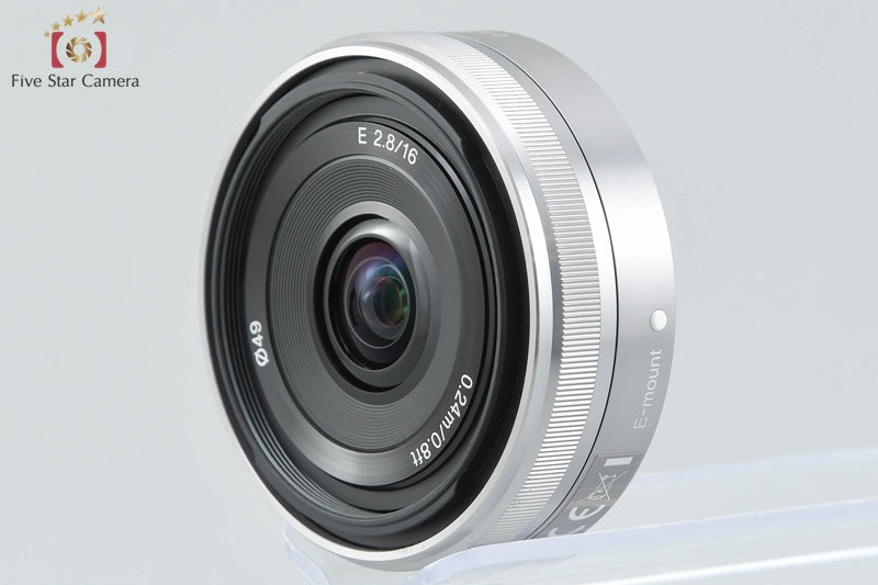 SONY E 16mm f/2.8 SEL16F28